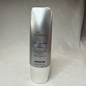 NEW SkinMedica Total Defense + Repair SPF 34 2.3 oz. Sunscreen Exp O4/2026 READ